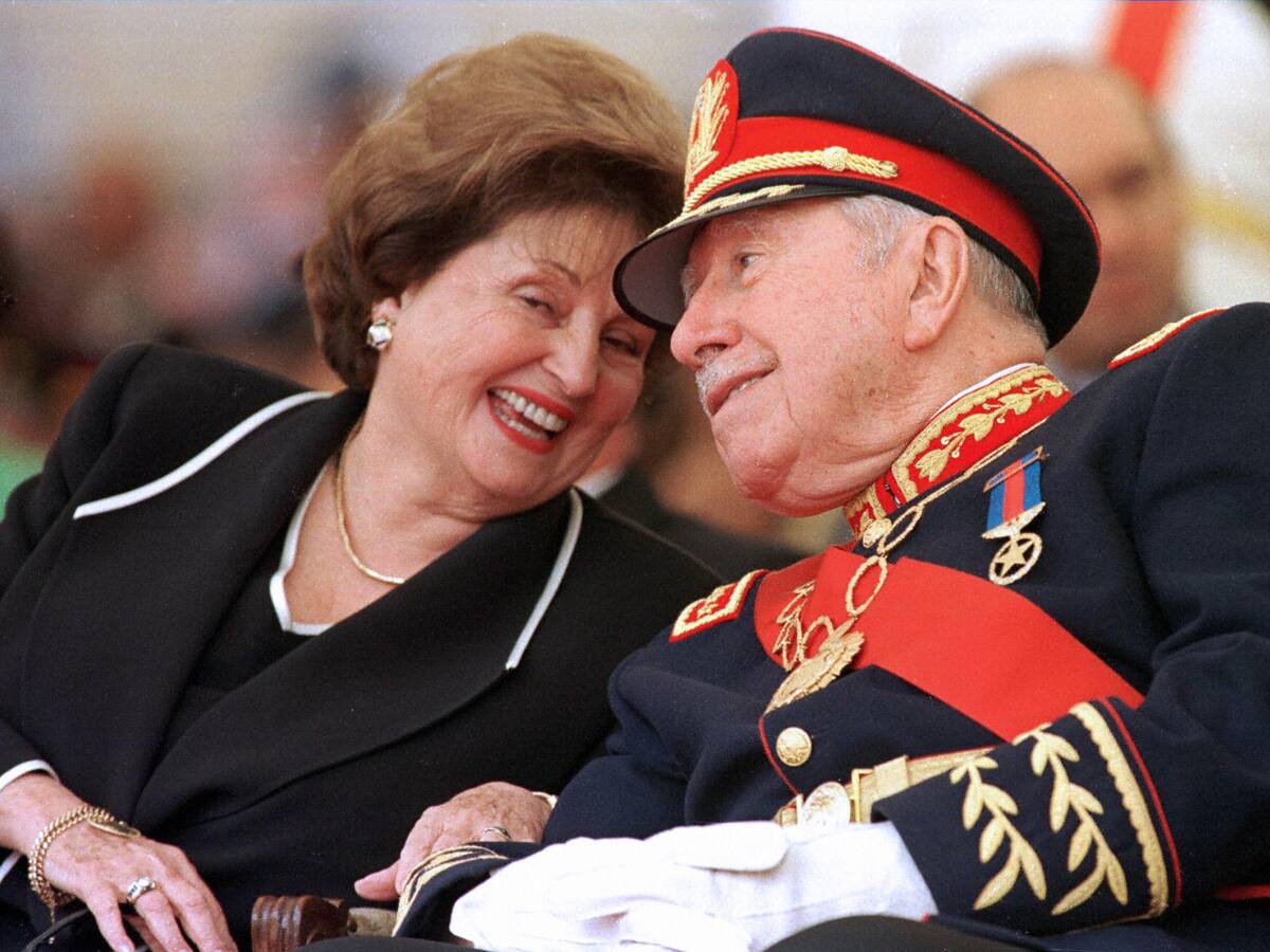 Lucía Hiriart: murió a los 99 años la viuda del dictador chileno Augusto Pinochet