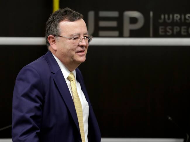 Alejandro Ramelli, presidente de la JEP. Foto: EFE/ Carlos Ortega