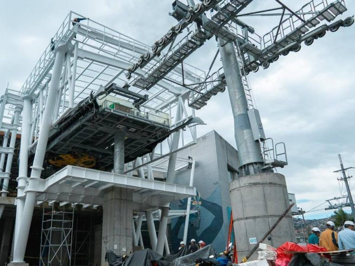 Contratista de Línea 3 del Cable Aéreo de Manizales pide prórroga de 3 meses para finalizar la obra