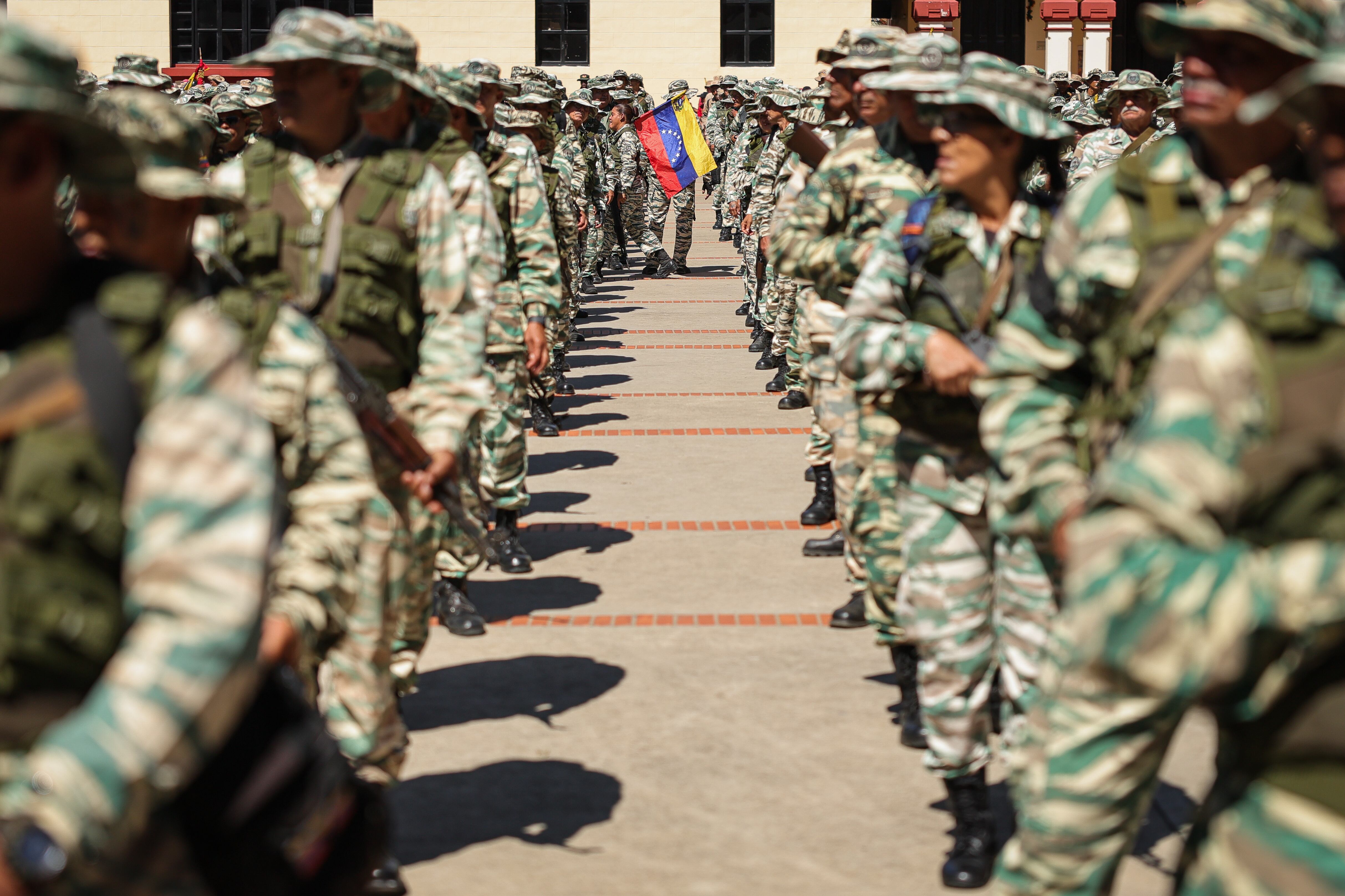 Ejército venezolano. Foto: Jesus Vargas/Getty Images