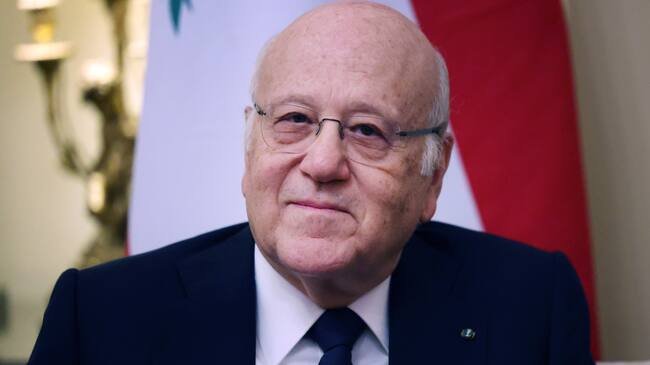 Najib Mikati FOTO: EFE/EPA/ANDY RAIN / POOL