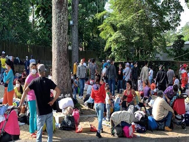 Diariamente aumenta la llegada de ciudadanos venezolanos a Bucaramanga