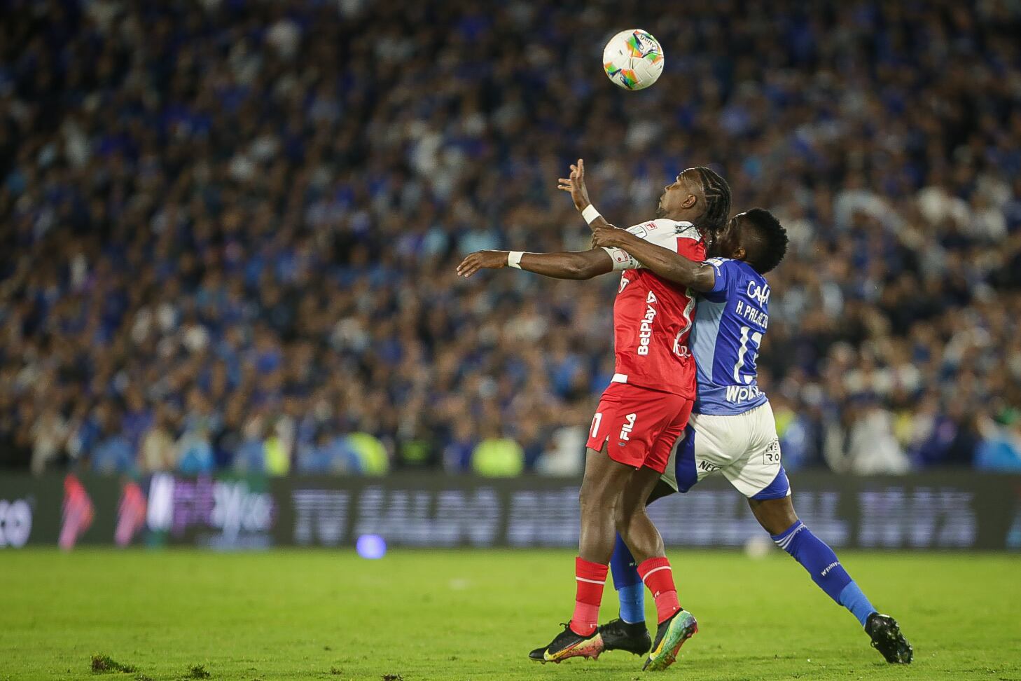 Millonarios y Santa Fe aun no juegan en El Campín en la Liga colombiana 2025-II. (Colprensa - Cristian Bayona).