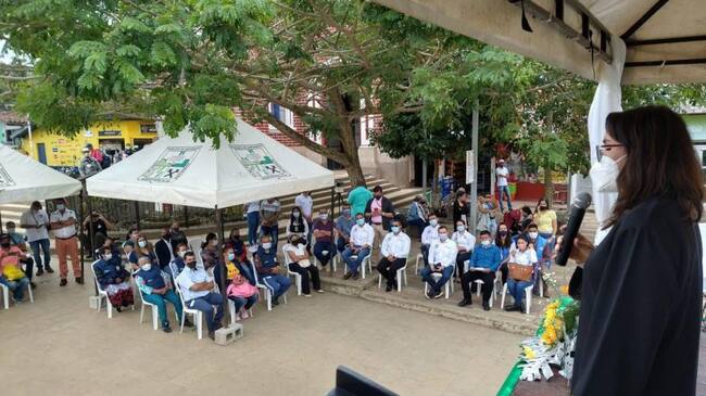 Población de Campamento. Cortesía: JEP