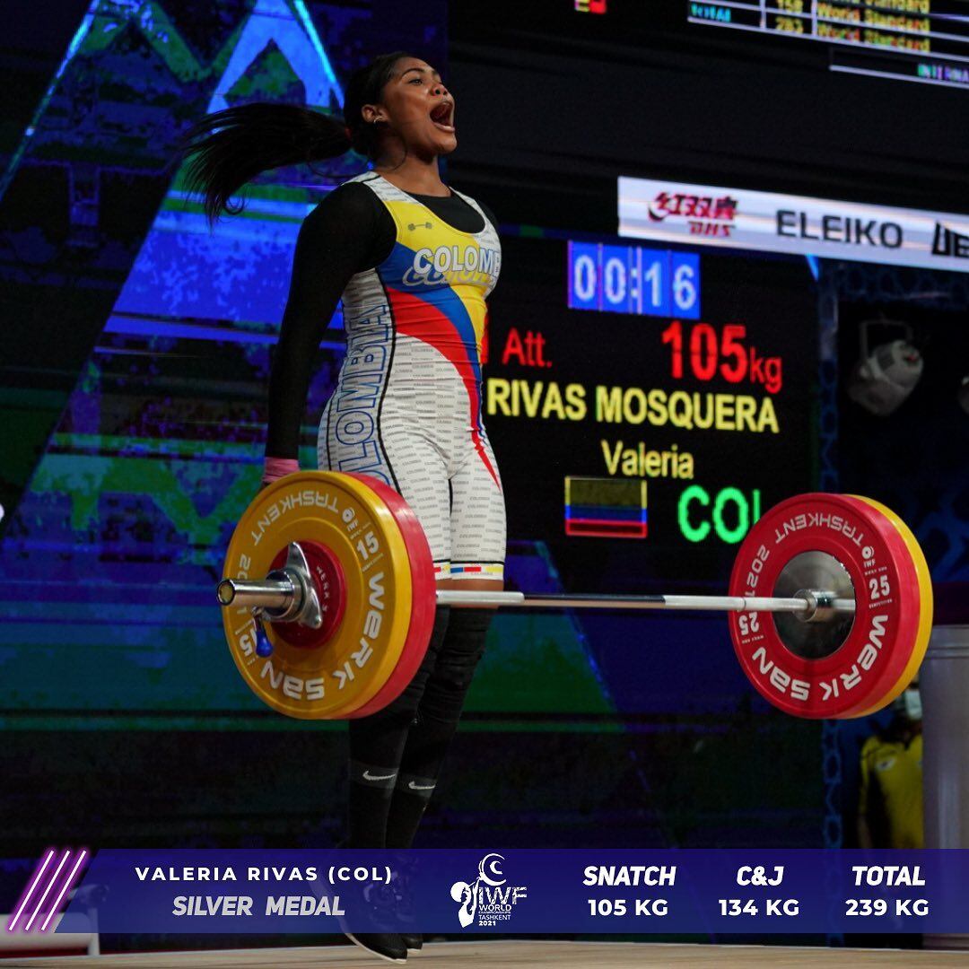 Valeria Rivas sumó hoy otras dos medallas para nuestro país