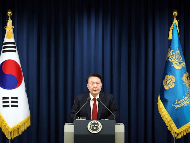 Yoon Suk Yeol. I Foto: South Korean Presidential Office via Getty Images.