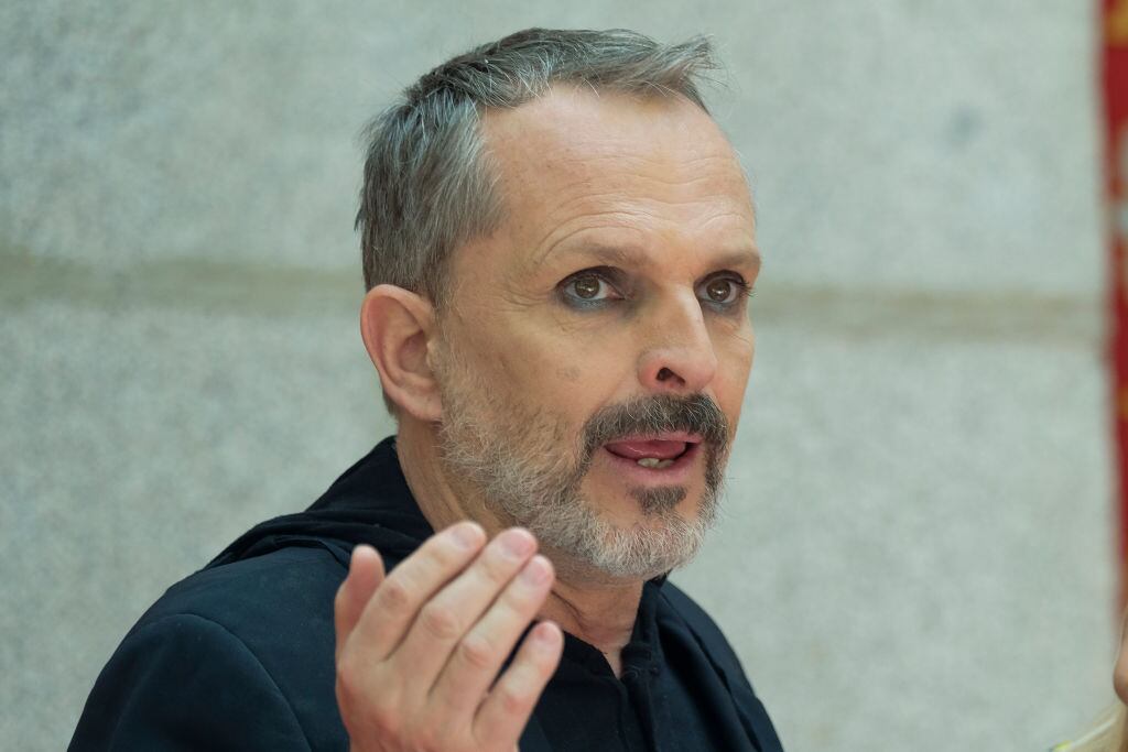 Cantante Miguel Bose. (Photo by Oscar Gonzalez/NurPhoto via Getty Images)