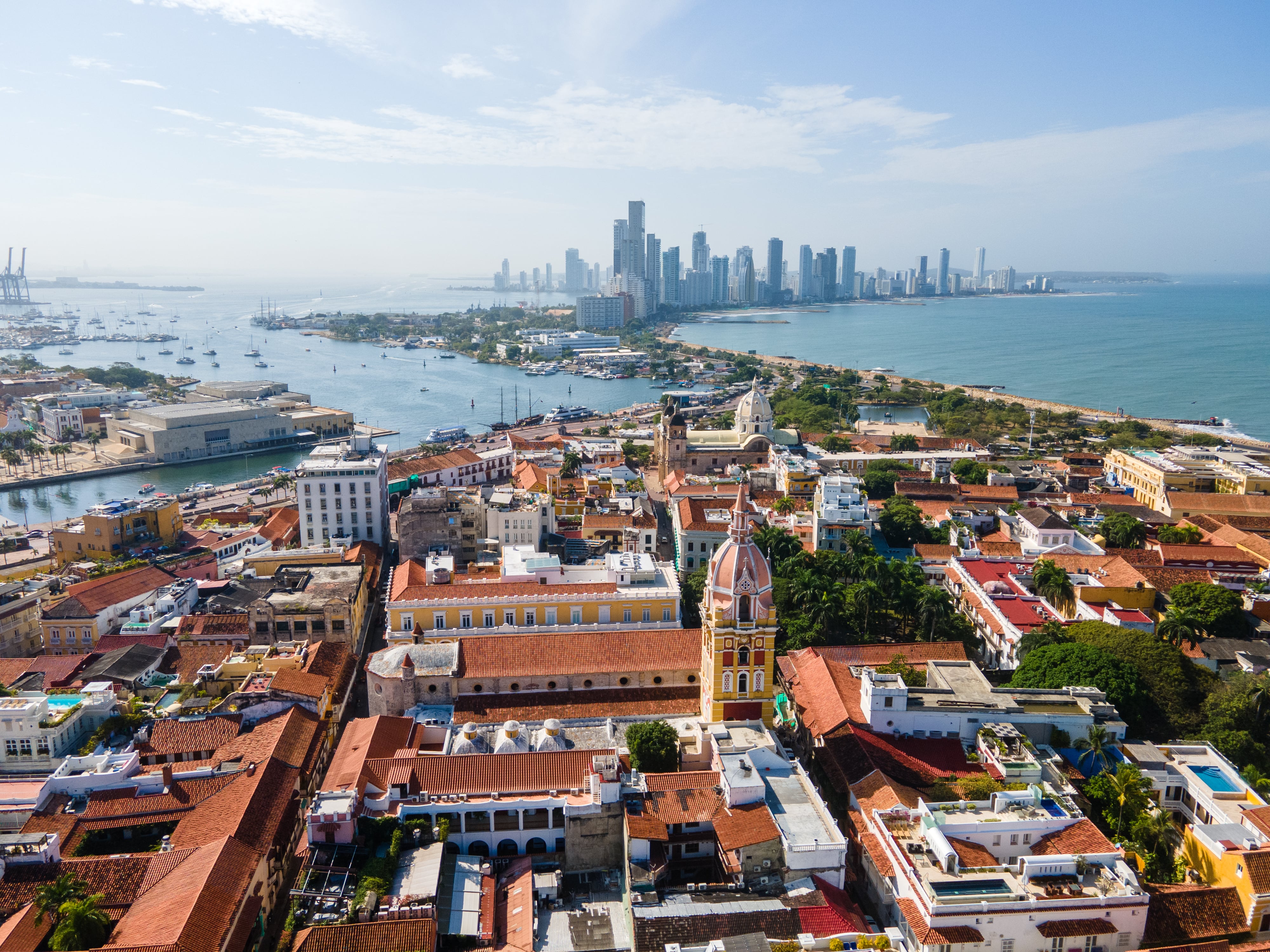 Vista de la ciudad de Cartagena (GettyImages)