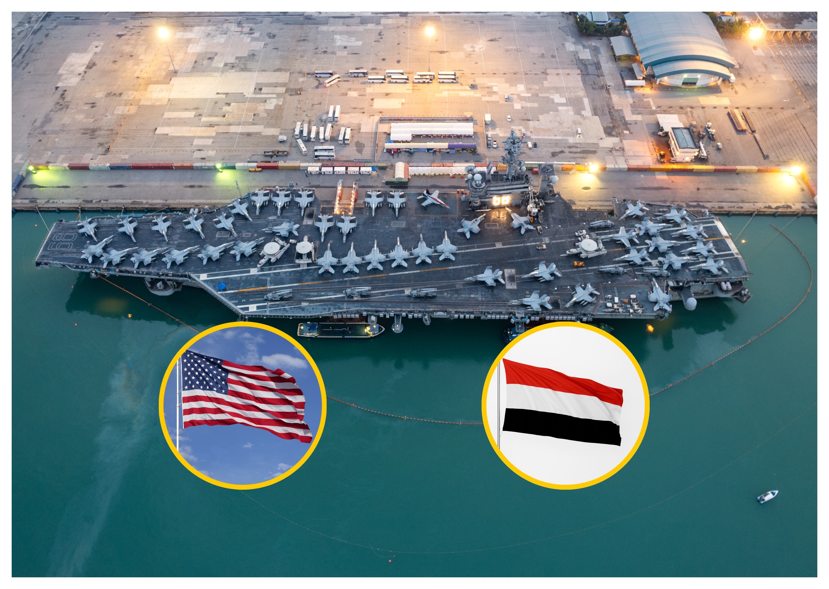 Referencia de portaaviones. Foto: boykpc, Royce Bair, Wong Yu Liang vía Getty Images.