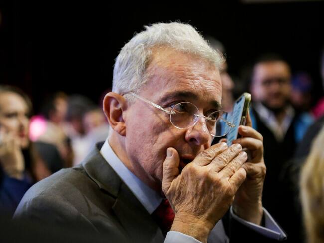 Expresidente Álvaro Uribe. Foto: Colprensa.