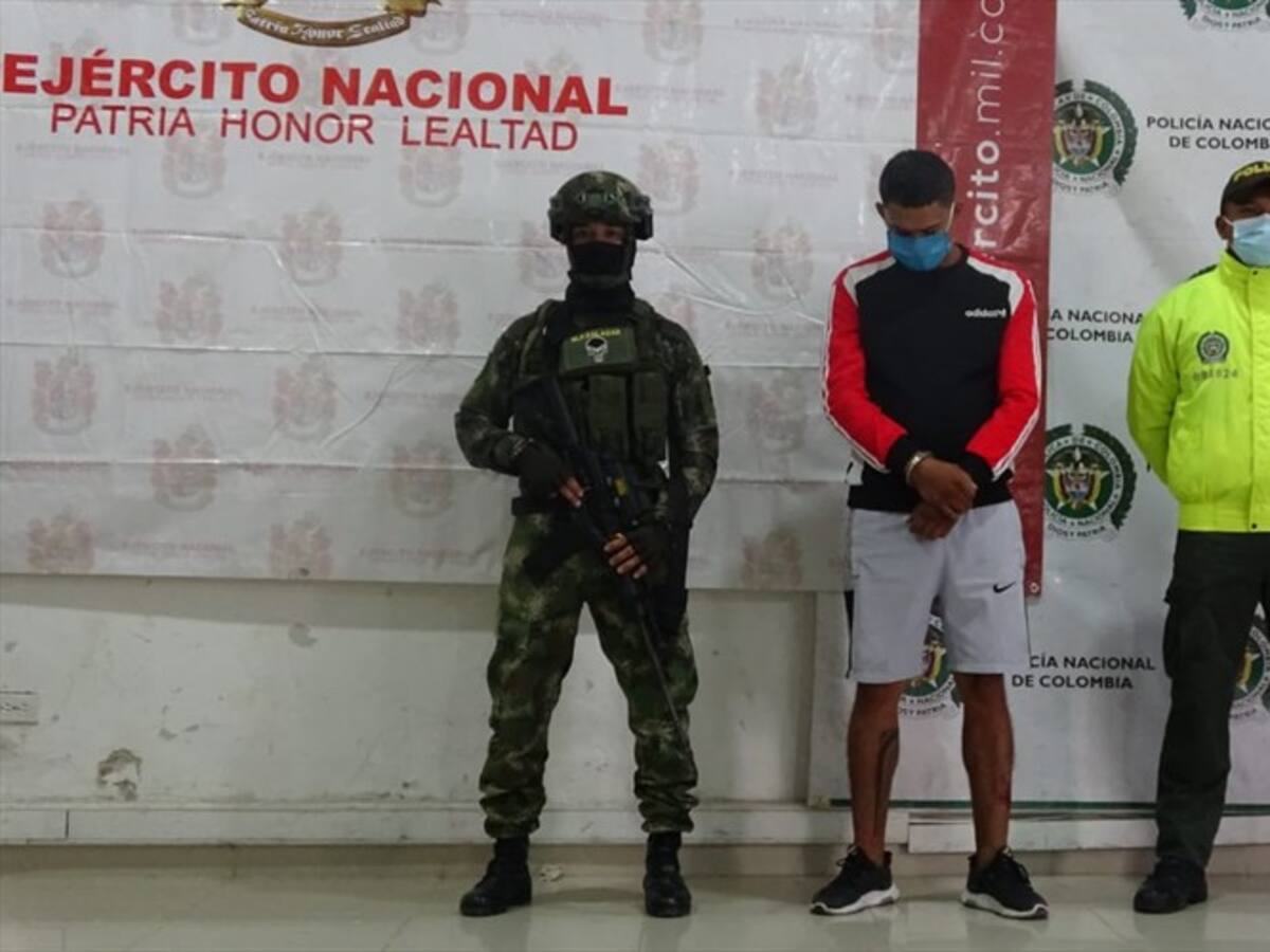 Capturan a alias Tonelada, presunto coordinador de finanzas del Clan del Golfo