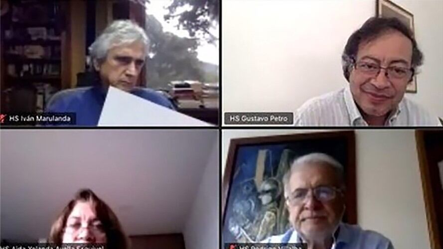 Gustavo Petro reapareció en el Senado. Foto: