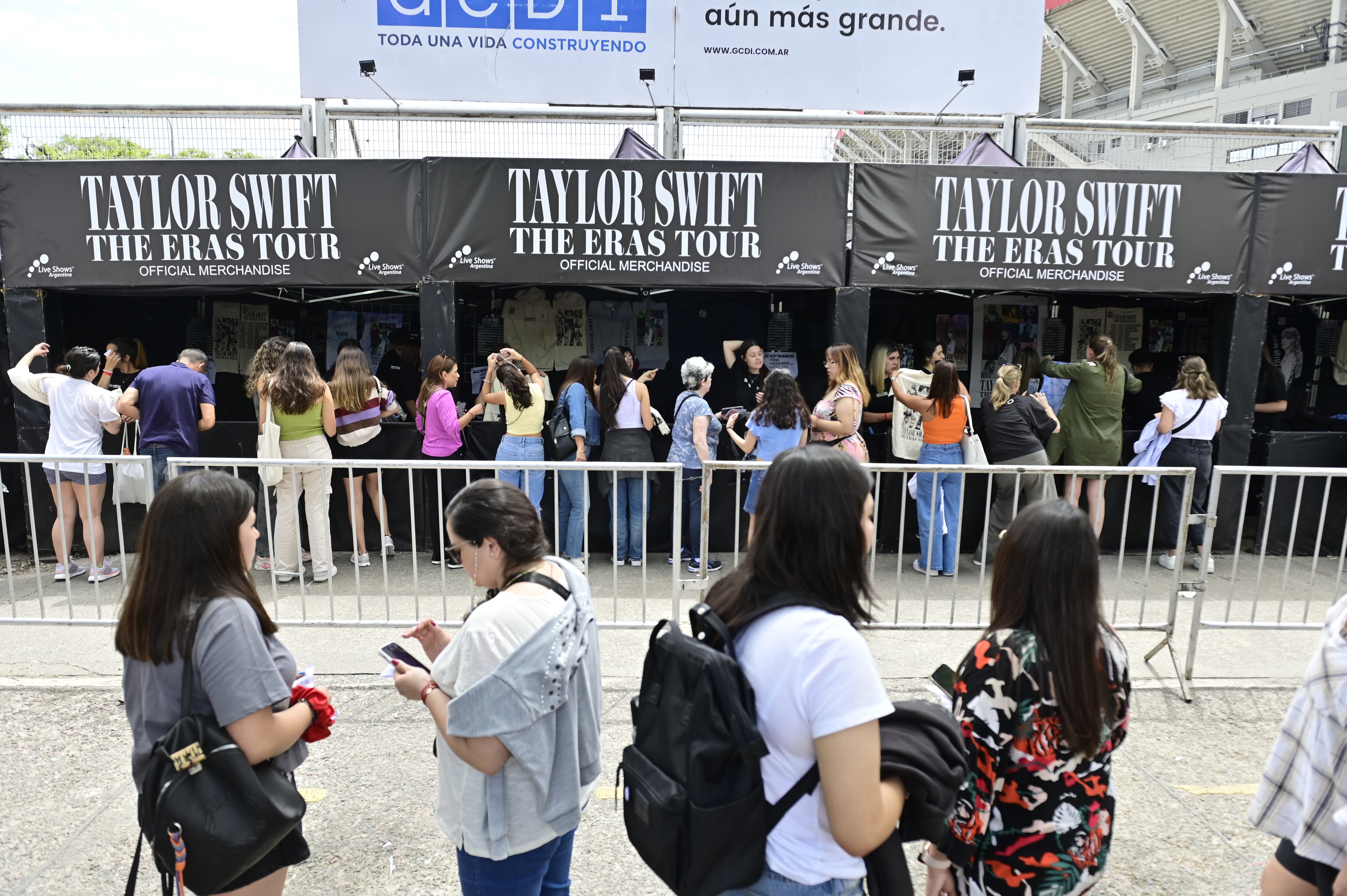 Concierto de Taylor en Argentina 2023. EFE/Matias Martin Campaya