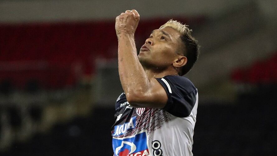 Teófilo Gutiérrez, jugador del Junior de Barranquilla. Foto: SERGIO MORAES/AFP via Getty Images