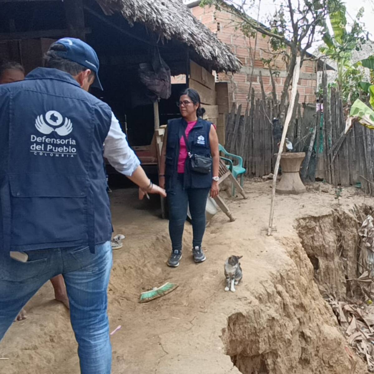 Córdoba: 20 viviendas están en riesgo de colapso por erosión en el arroyo La Carolina