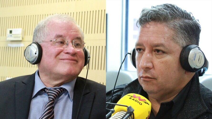 Pablo Cruz y Herbin Hoyos. Foto: La WCon Vicky Dávila