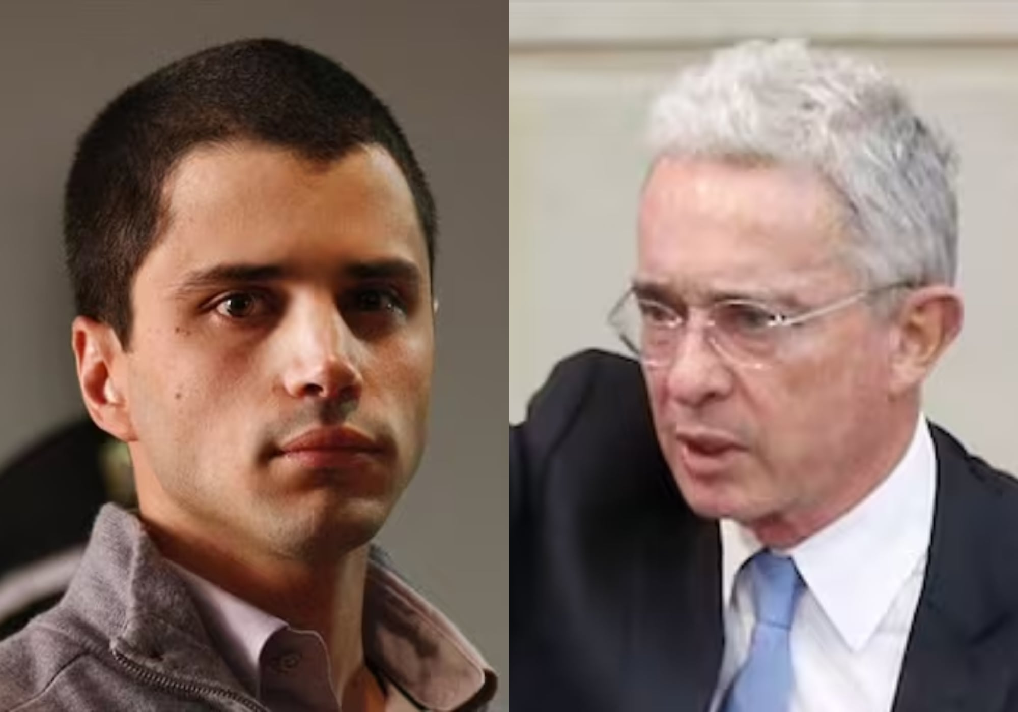 Tomás Uribe y Álvaro Uribe