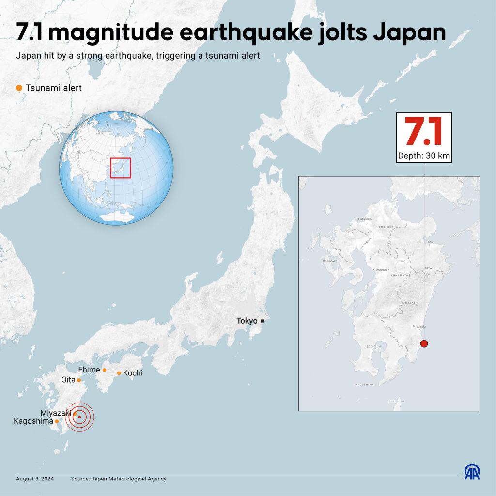 Terremoto en Japón. Foto: Getty Images.