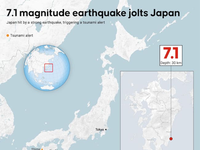 Terremoto en Japón. Foto: Getty Images.