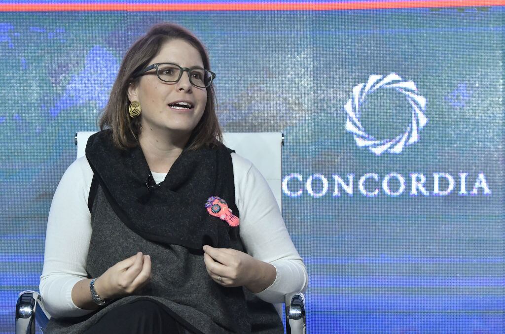 Juanita Goebertus. (Photo by Gabriel Aponte/Getty Images for Concordia Summit)
