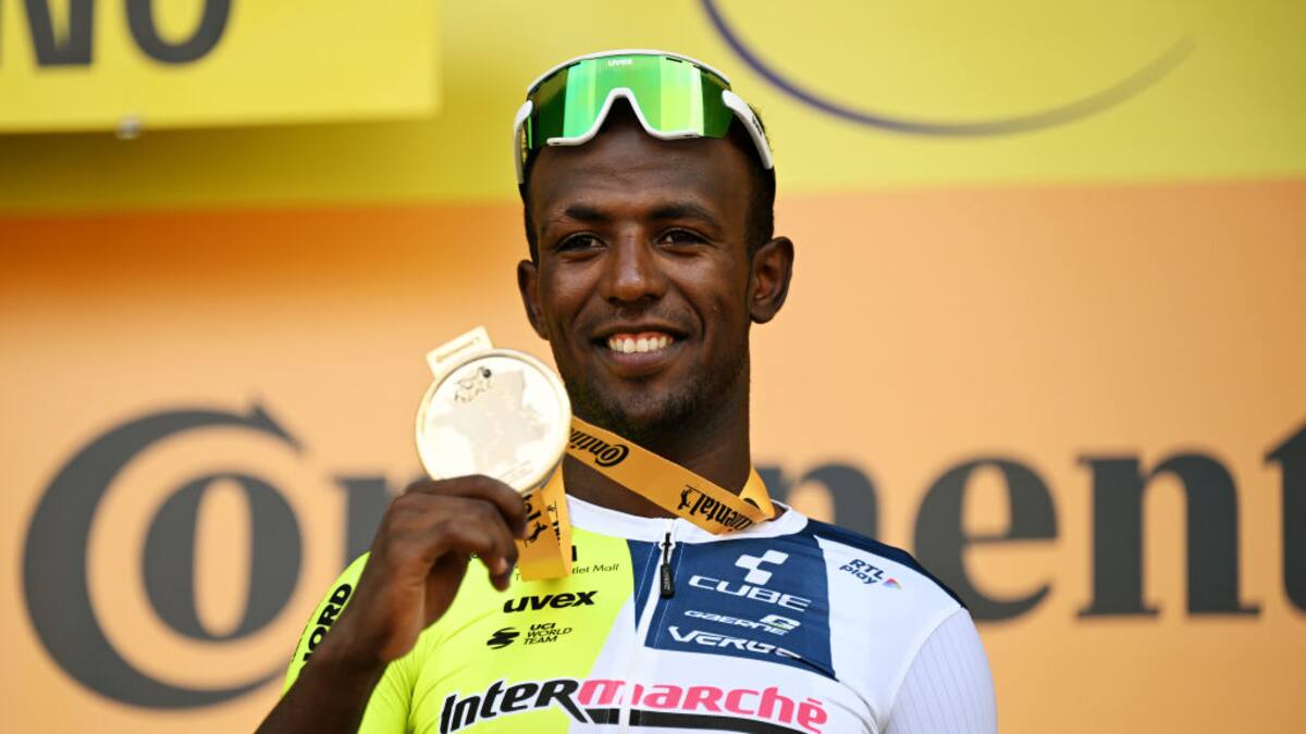 El eritreo Biniam Girmay ganó la octava etapa del Tour de Francia