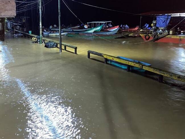 inundaciones Nariño. Foto: Alcaldía Barbacoas