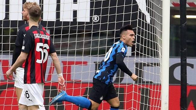Tras colocarse líder el pasado fin de semana, el Inter amplió de uno a cuatro puntos su margen sobre el Milan, segundo clasificado.. Foto: Agencia EFE