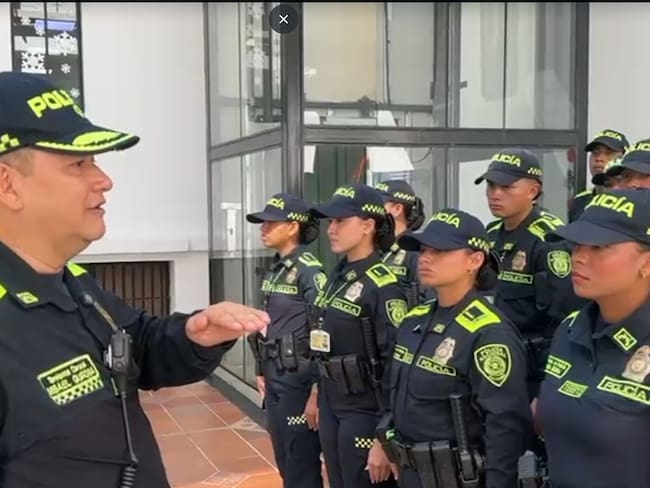 Policía intensifica operativos durante navidad y año nuevo en el área metropolitana de Bucaramanga. Foto: Mebuc.