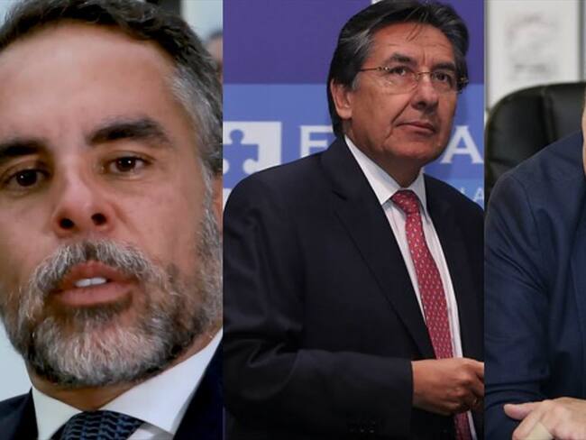 Armando Benedetti, Néstor Humberto Martínez, Germán Vargas Lleras. Foto: Colprensa