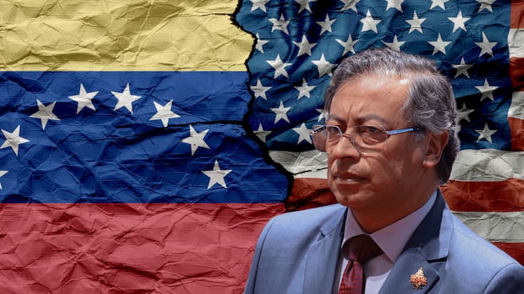 Le da rabia a Trump que no los apoye con el Ejército colombiano a invadir Venezuela: Gustavo Petro