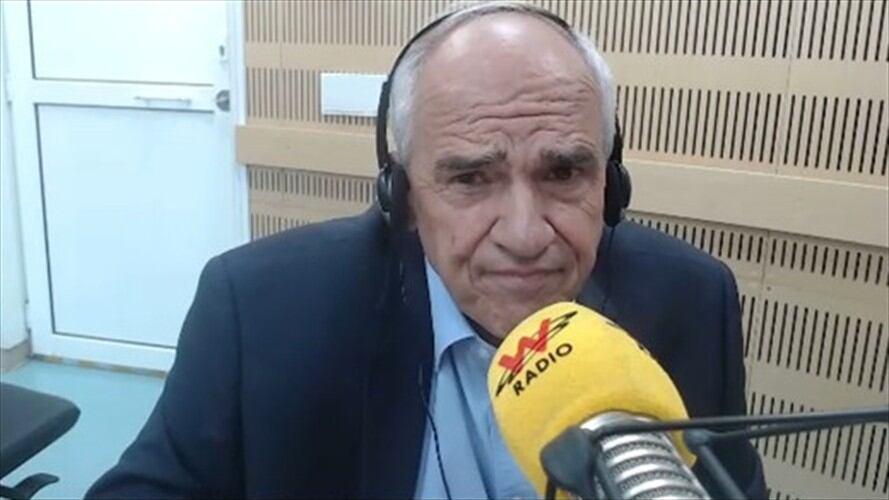 Samper en La W. Foto: La WCon Vicky Dávila