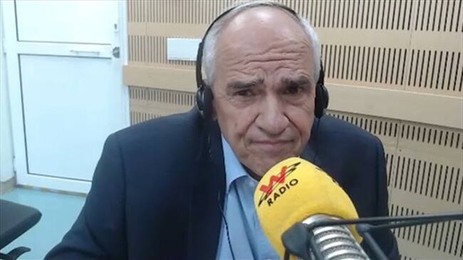 Samper en La W. Foto: La WCon Vicky Dávila