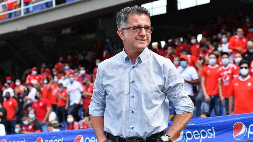 Juan Calors Osorio, entrenador del América de Cali. Foto: Colprensa - Cortesía Dimayor