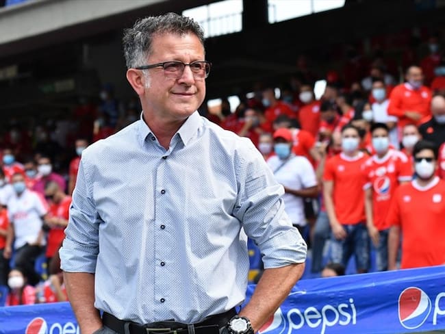Juan Calors Osorio, entrenador del América de Cali. Foto: Colprensa - Cortesía Dimayor