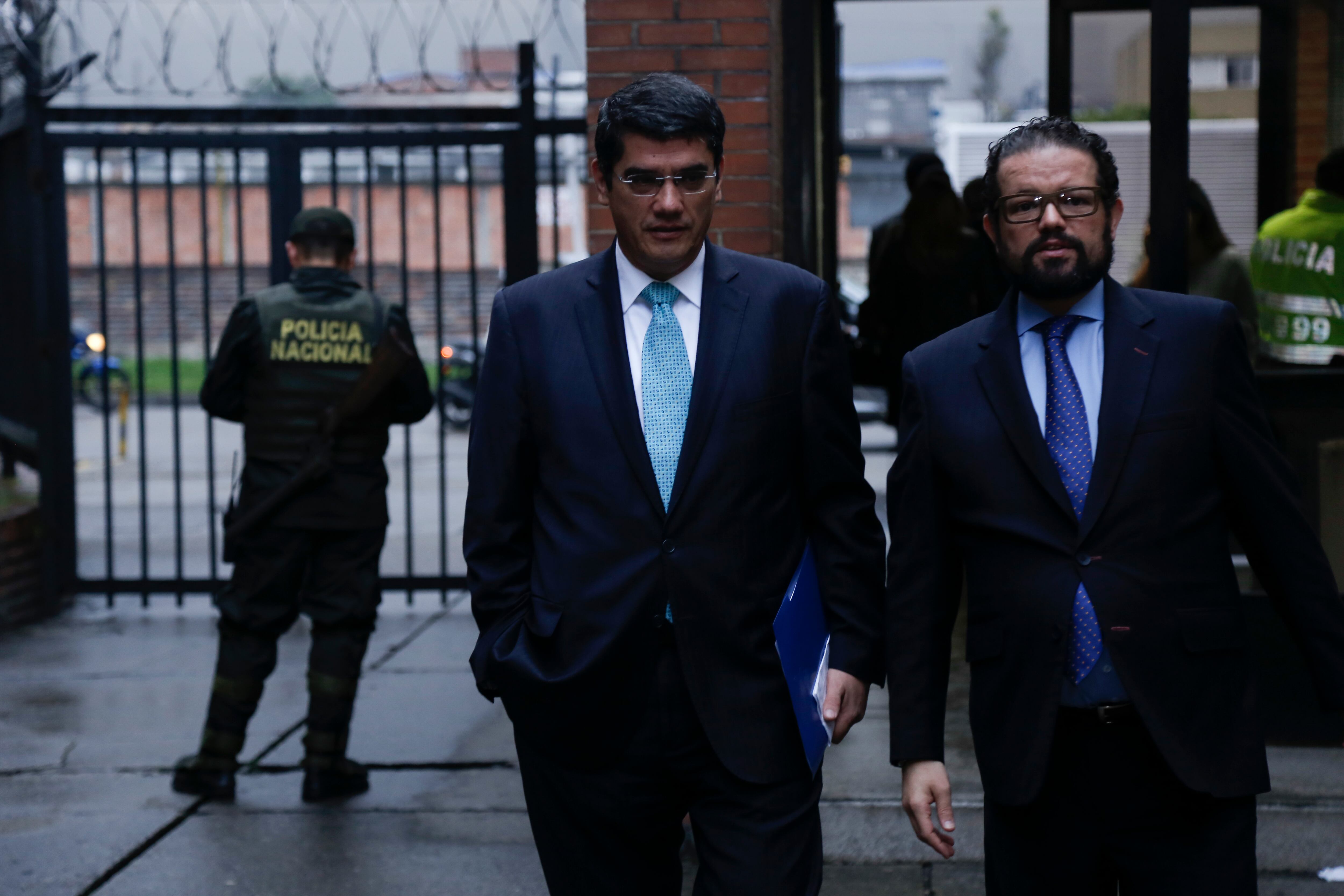 Bogotá. 15 Marzo 2017. Audiencia de imputación de cargos contra Alejandro Jiménez, vicepresidente del Banco Agrario. (Colprensa - Juan Páez).