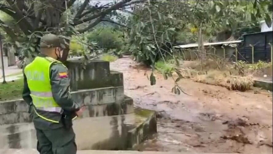 Río Risaralda. Foto: Policía de Risaralda