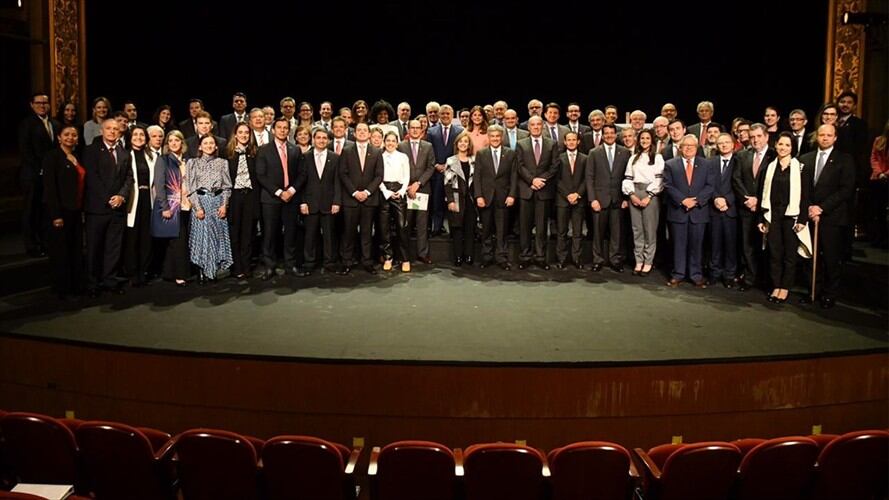 Acuerdo para crear más de un millón de empleos en Colombia . Foto: Presidencia de la República