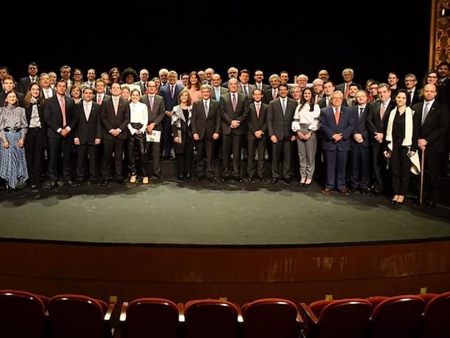 Acuerdo para crear más de un millón de empleos en Colombia . Foto: Presidencia de la República