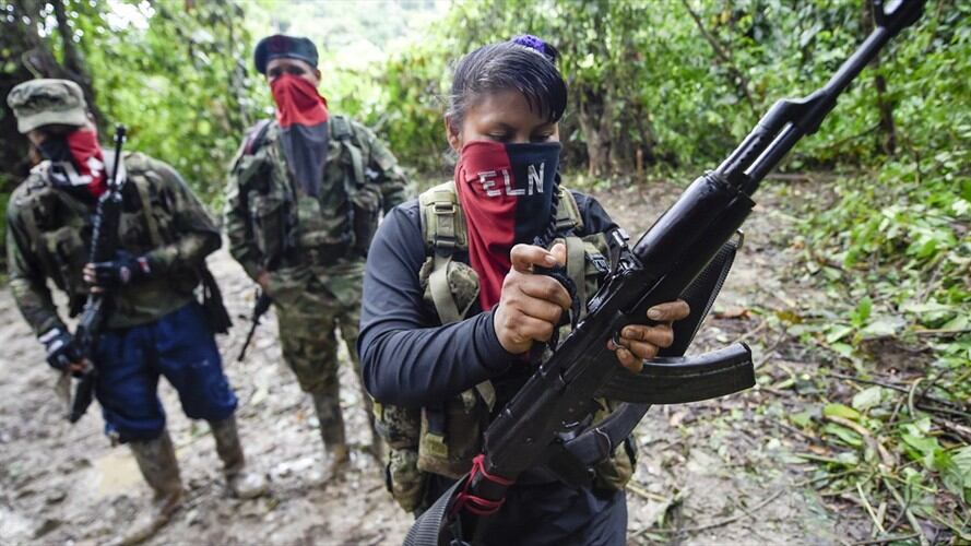Los niños reclutados en Colombia por grupos ilegales. Foto: Agencia AFP