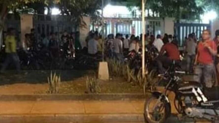 El ataque iba dirigido contra el padre de la pequeña. Foto: Cortesía