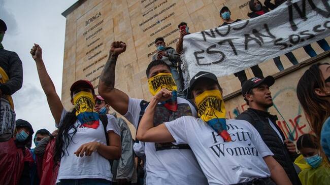¿Qué pide la juventud en Colombia? #LosJóvenesQuieren. Foto: Getty Images