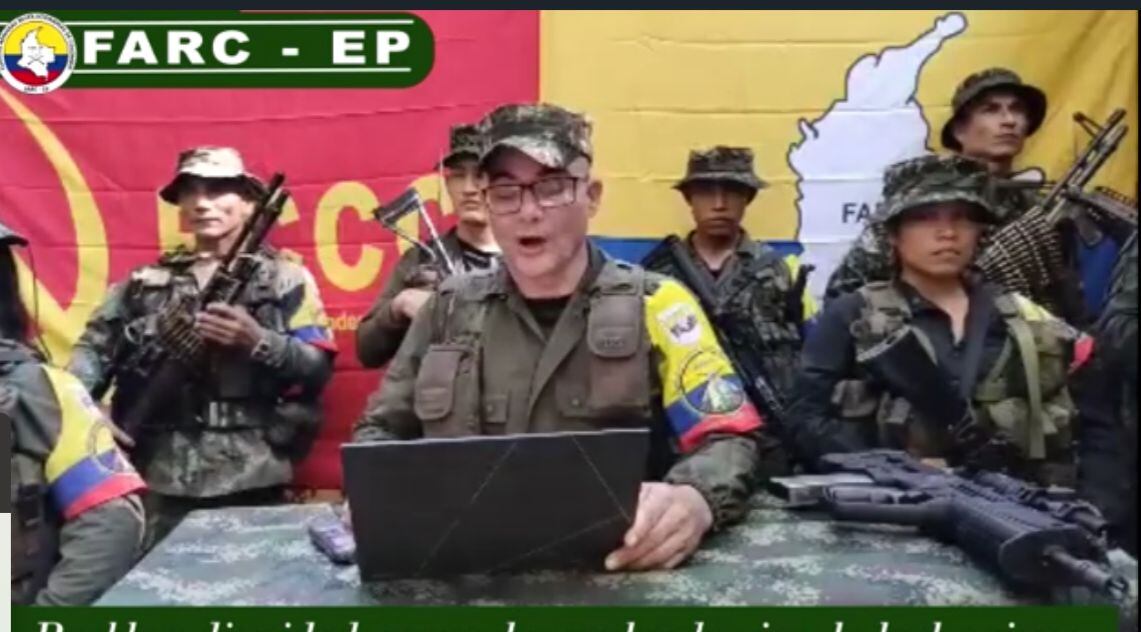 Reapareció Iván Mordisco tras atentado en El Plateado este viernes 8 de noviembre. Foto: Suministrada.