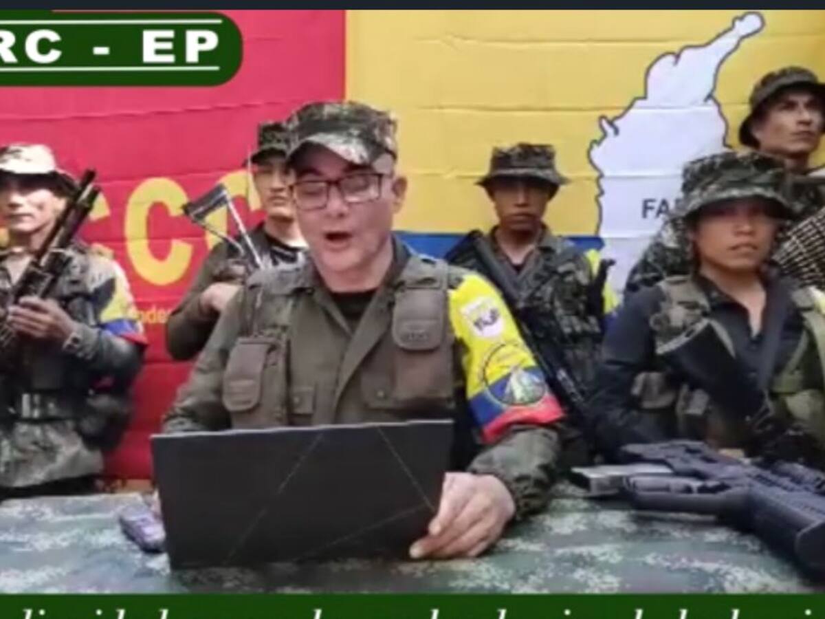 Reapareció ‘Iván Mordisco’ tras atentado en El Plateado y envió mensaje a presidente Petro