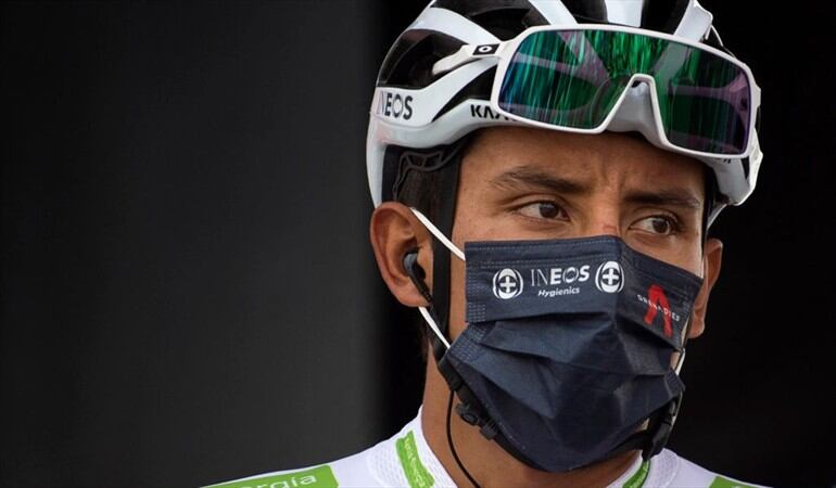 Egan Bernal. Foto: JORGE GUERRERO / Getty Imagen