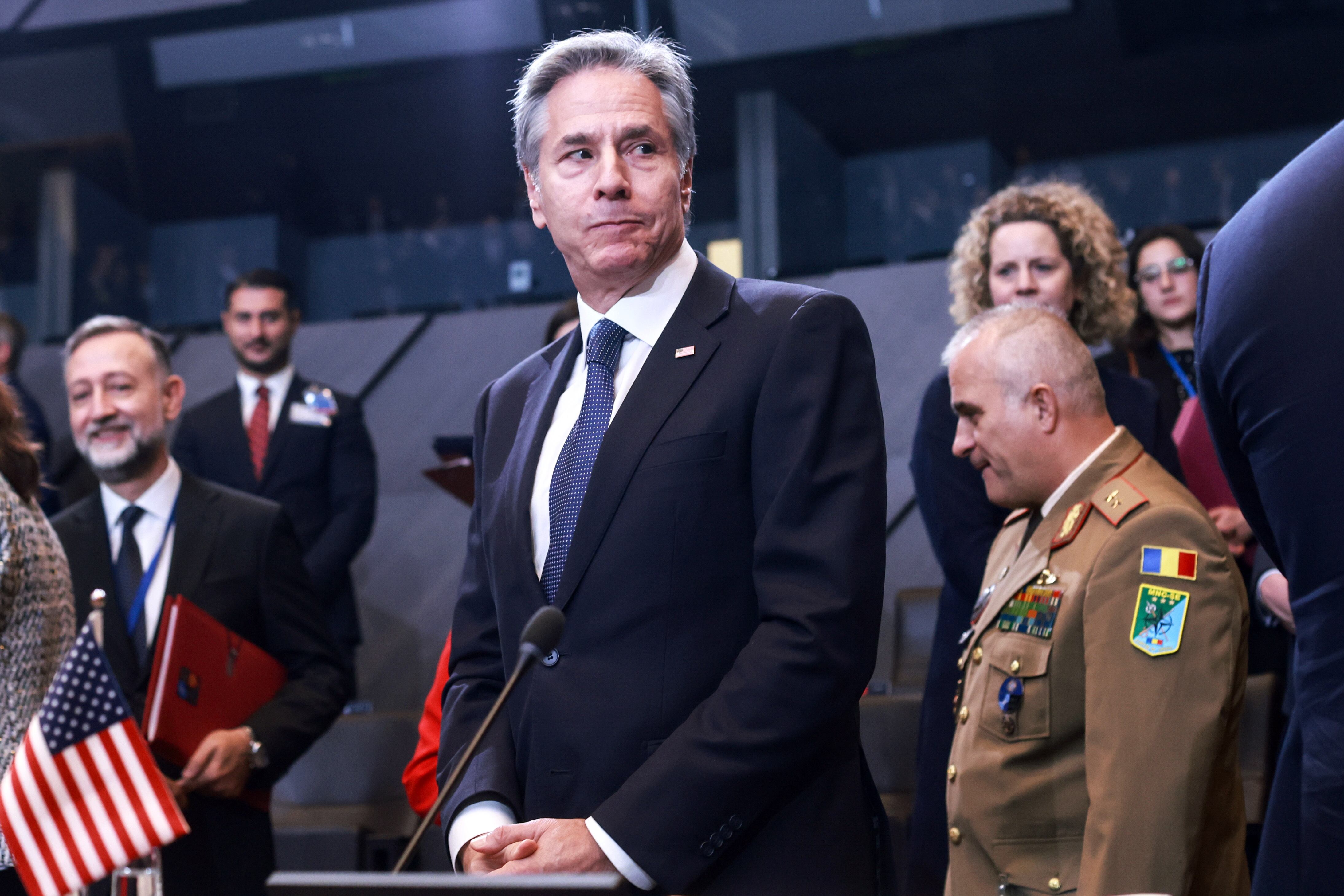 Antony Blinken FOTO: EFE/EPA/OLIVIER HOSLET