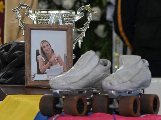 Funeral de Luz Mery Tristán. Foto: Getty Images.