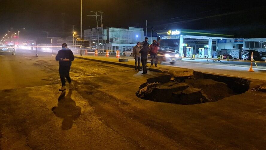 A las autoridades piden intervención de la ANI y el Invías.. Foto: Alcaldía de Duitama