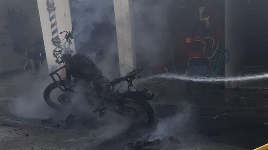 Las autoridades informaron que no hay civiles afectados, pero sí se presentaron daños materiales. Foto: Cortesía