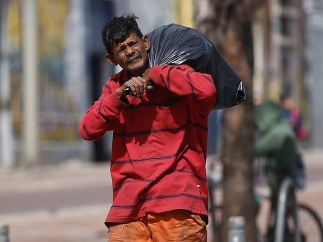 Habitante de la calle. Foto: Colprensa