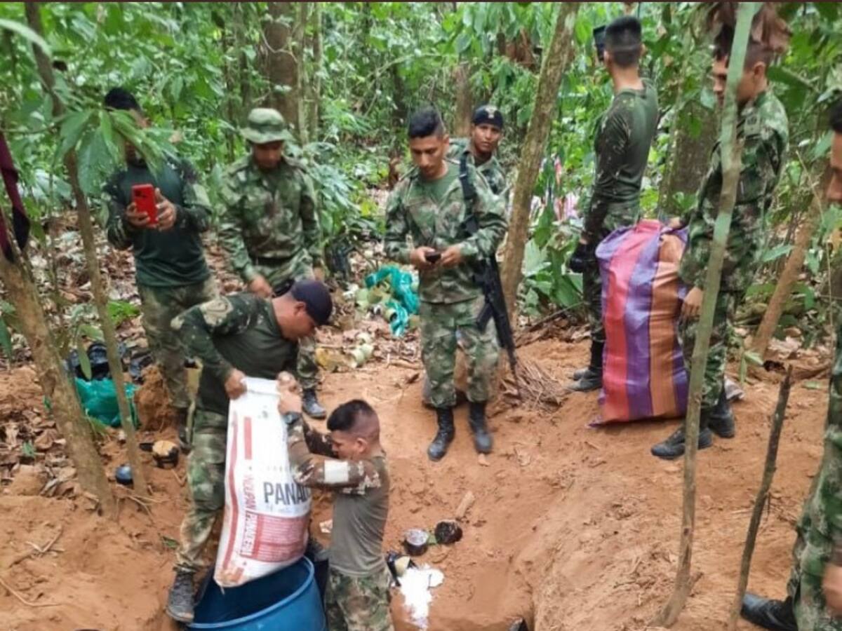 Ejército desmanteló taller con más de 2 mil minas antipersonal en el Meta